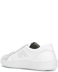 Baskets en daim blanches Hogan