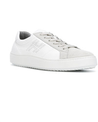 Baskets en daim blanches Hogan