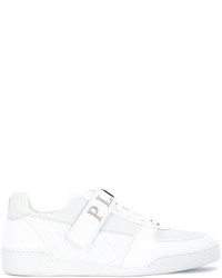 Baskets en daim blanches Philipp Plein