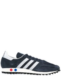 Baskets en daim bleu marine adidas