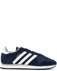 Baskets en daim bleu marine adidas