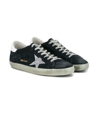 Baskets en daim bleu marine Golden Goose Deluxe Brand