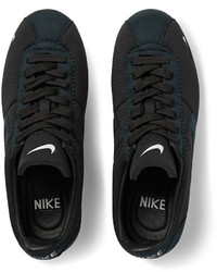 Baskets en daim bleu marine Nike