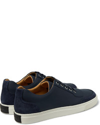 Baskets en daim bleu marine Harry's of London