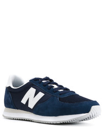 Baskets en daim bleu marine New Balance