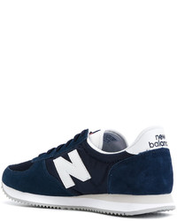 Baskets en daim bleu marine New Balance