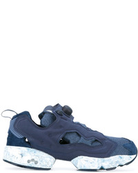 Baskets en daim bleu marine Reebok