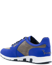 Baskets en daim bleues Billionaire