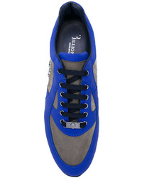 Baskets en daim bleues Billionaire