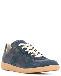 Baskets en daim bleues Maison Margiela