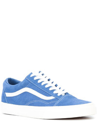 Baskets en daim bleues Vans