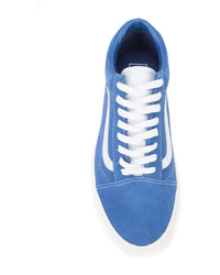 Baskets en daim bleues Vans