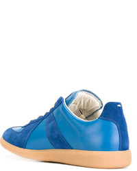 Baskets en daim bleues Maison Margiela