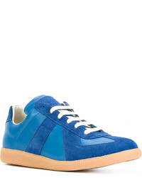 Baskets en daim bleues Maison Margiela