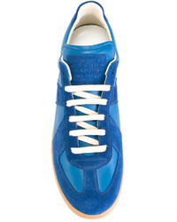 Baskets en daim bleues Maison Margiela