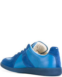 Baskets en daim bleues Maison Margiela