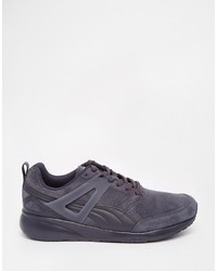 Baskets en daim gris foncé Puma