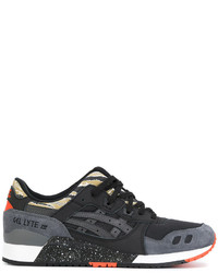 Baskets en daim gris foncé Asics