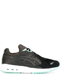 Baskets en daim gris foncé Asics