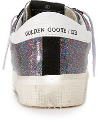 Baskets en daim gris foncé Golden Goose Deluxe Brand