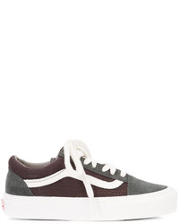 Baskets en daim gris foncé Vans