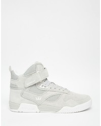 Baskets en daim grises Supra