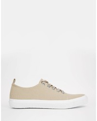 Baskets en daim marron clair Asos