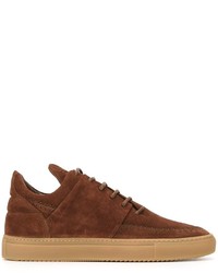 Baskets en daim marron Filling Pieces