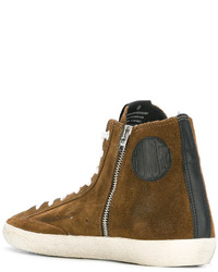 Baskets en daim moutarde Golden Goose