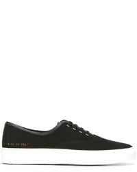 Baskets en daim noires Common Projects