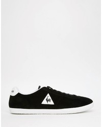 Baskets en daim noires Le Coq Sportif