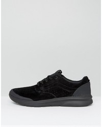 Baskets en daim noires Vans