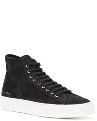 Baskets en daim noires Common Projects