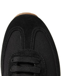 Baskets en daim noires Tom Ford