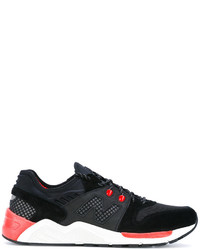 Baskets en daim noires New Balance