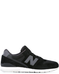 Baskets en daim noires New Balance