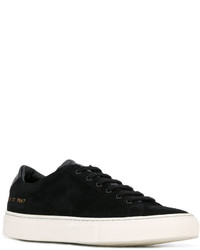 Baskets en daim noires Common Projects