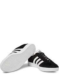 Baskets en daim noires adidas