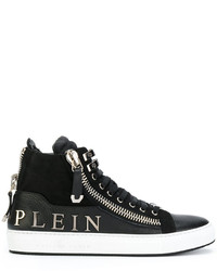 Baskets en daim noires Philipp Plein