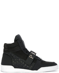 Baskets en daim noires Philipp Plein