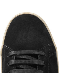 Baskets en daim noires Saint Laurent