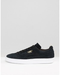 Baskets en daim noires Puma