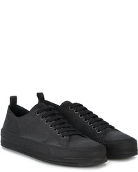 Baskets en daim noires Ann Demeulemeester