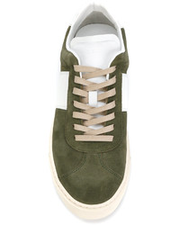 Baskets en daim olive Paul Smith