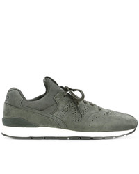 Baskets en daim olive New Balance