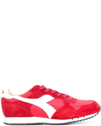 Baskets en daim rouges Diadora