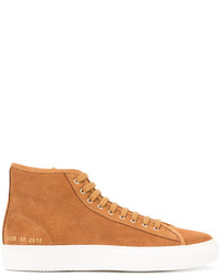 Baskets en daim tabac Common Projects