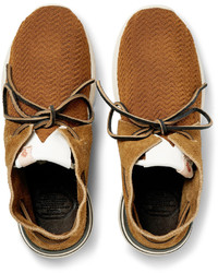 Baskets en daim tabac VISVIM