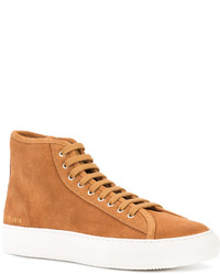 Baskets en daim tabac Common Projects