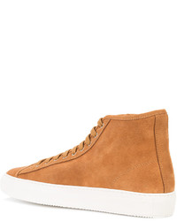 Baskets en daim tabac Common Projects